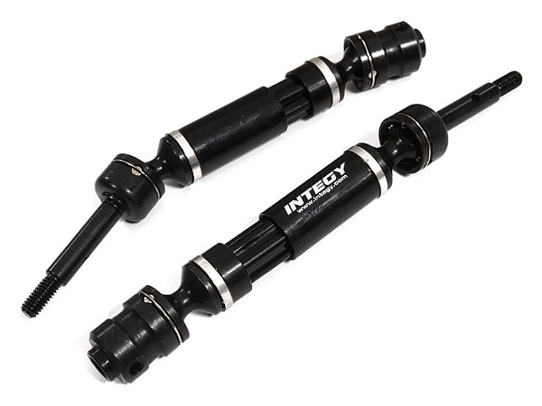 Integy 2-Joint Telescopic Front Drive Shafts for Traxxas 1/10 Slash/Stampede 4X4